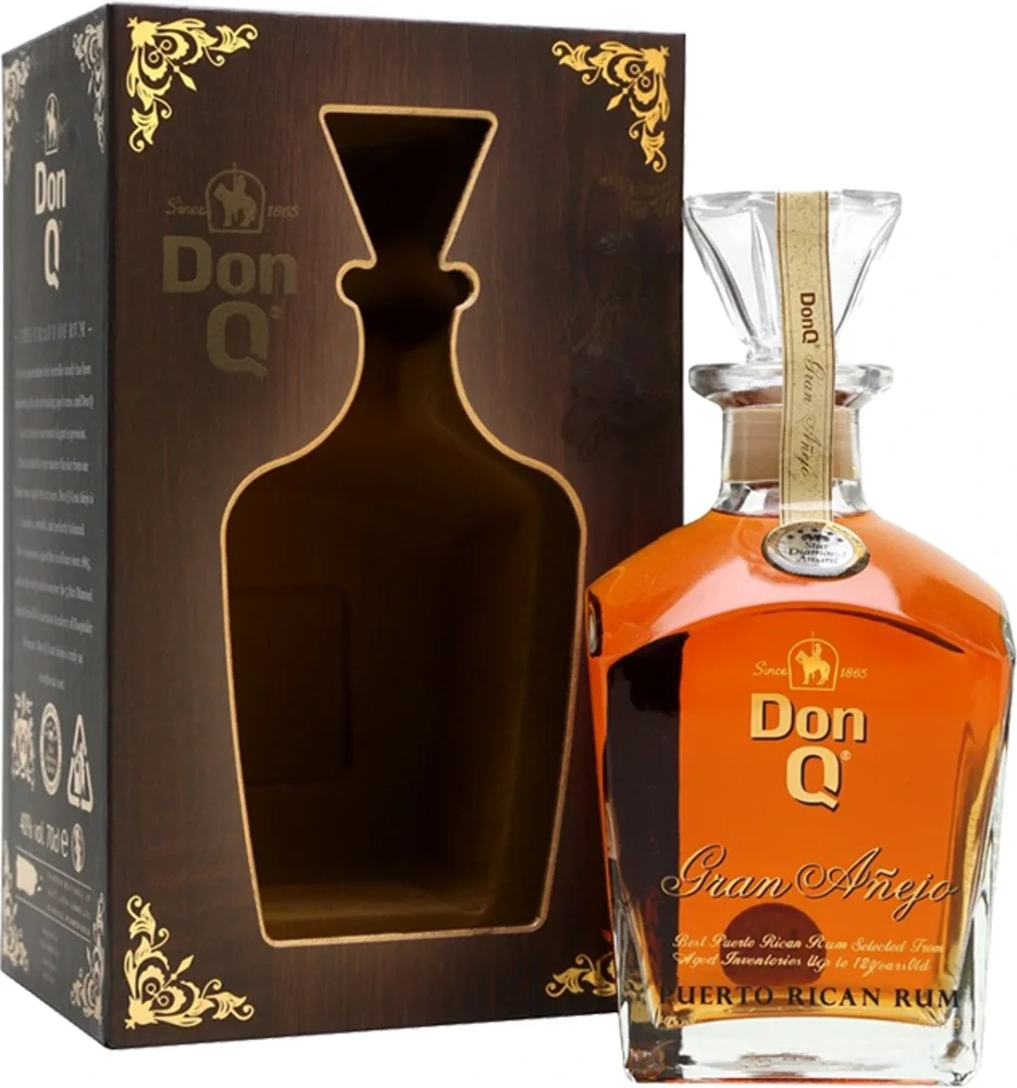[DX5284] Rum Gran Anejo Don Q poklon kutija 0,7 L