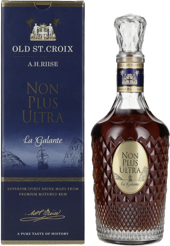 [DX6312] Rum Non Plus Ultra Very Rare La Galante A.H. Riise poklon kutija 0,7 L