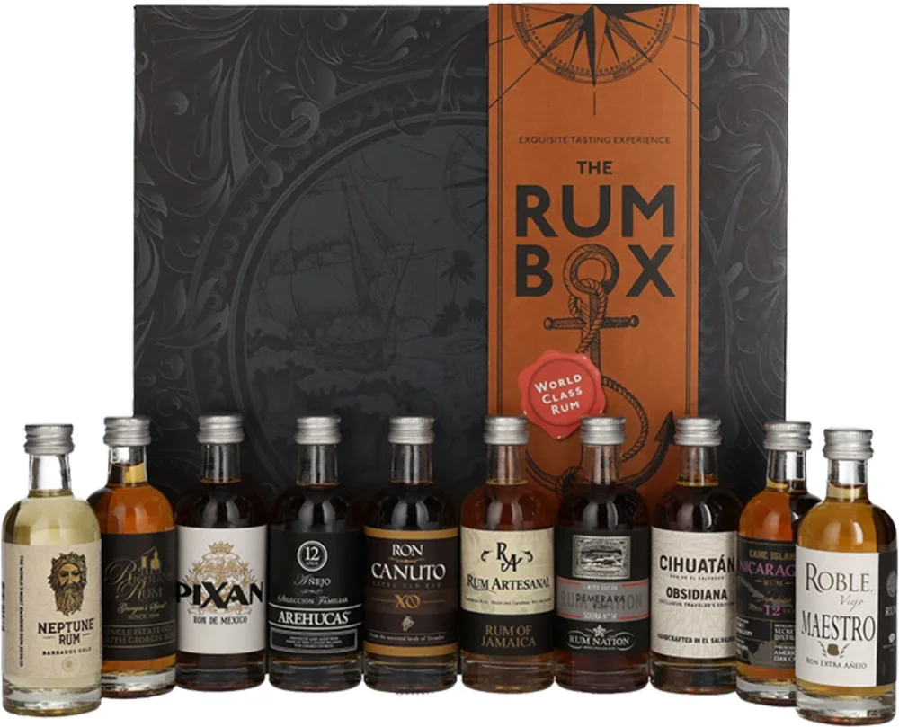 [DX8036] Rum Premium Collection Box 1423 poklon kutija 10x 0,05 L
