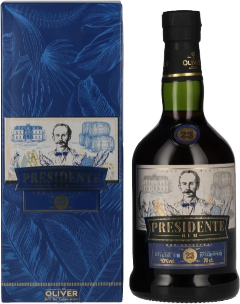 [DX3570] Rum Presidente Marti 23 Y poklon kutija 0,7 L