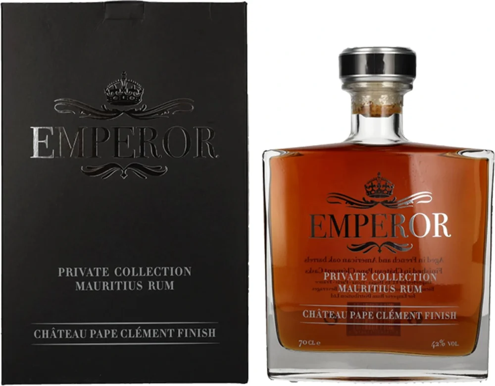 [DX1598] Rum Private Collection Chateau Pape Clement Emperor poklon kutija 0,7 L