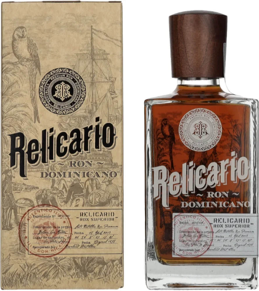[DX4946] Rum Ron Dominicano Superior Relicario poklon kutija 0,7 L