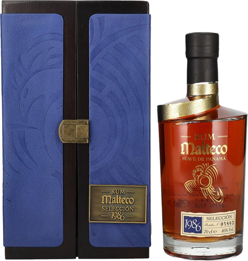 [DX6046] Rum Ron Seleccion 1986 Malteco poklon kutija 0,7 L