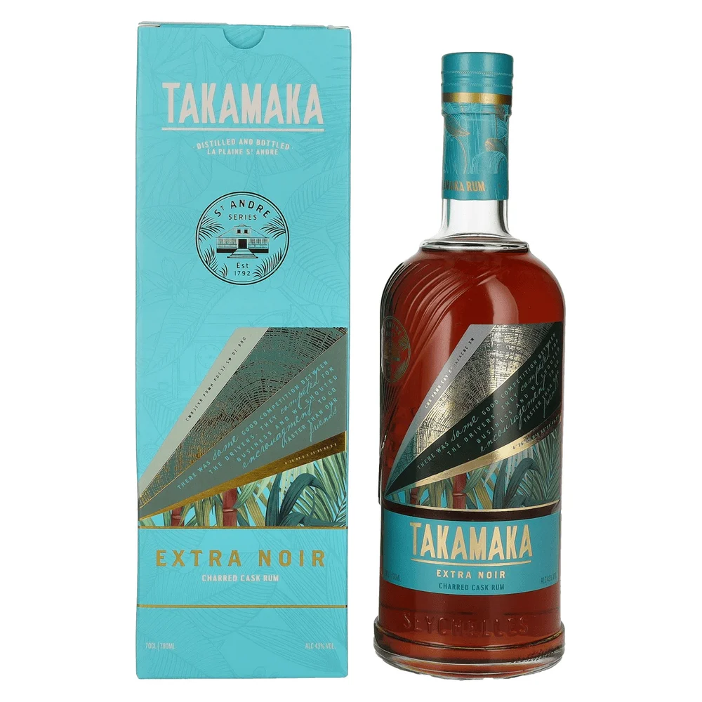 [DX9431] Rum Takamaka EXTRA NOIR poklon kutija 0,7 L