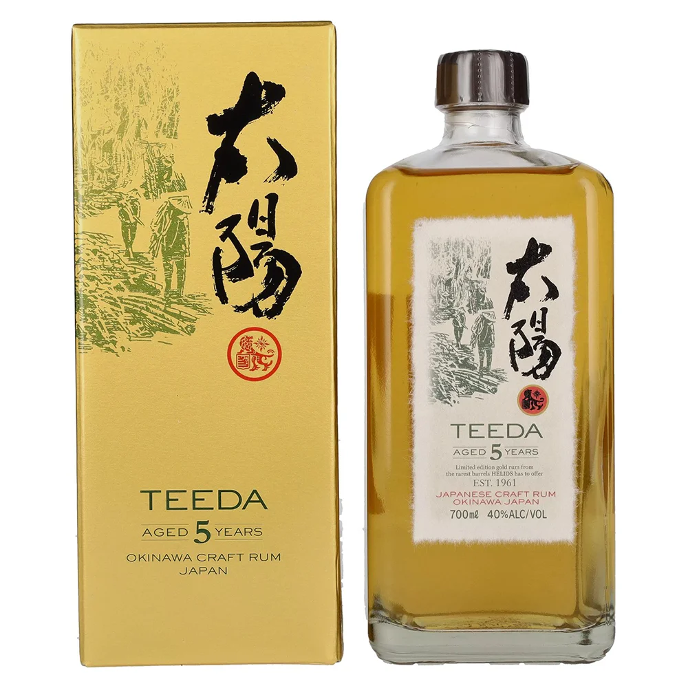 [DX4370] Rum Teeda 5 Years Old Japanese Craft poklon kutija 0,7 L
