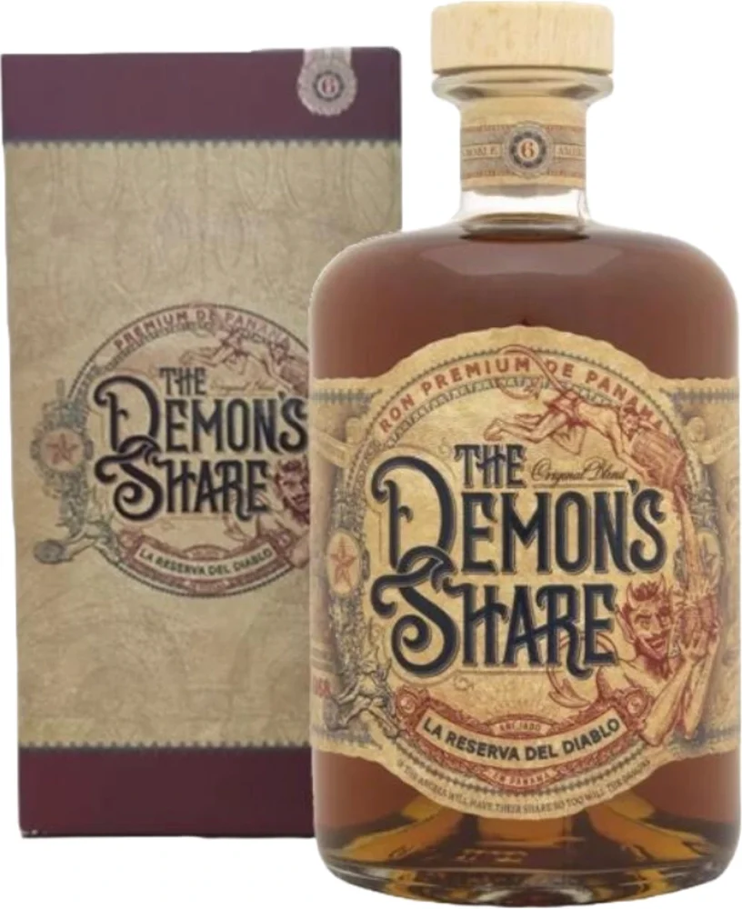 [DX5282] Rum The Demon’s Share 6y poklon kutija 3 L