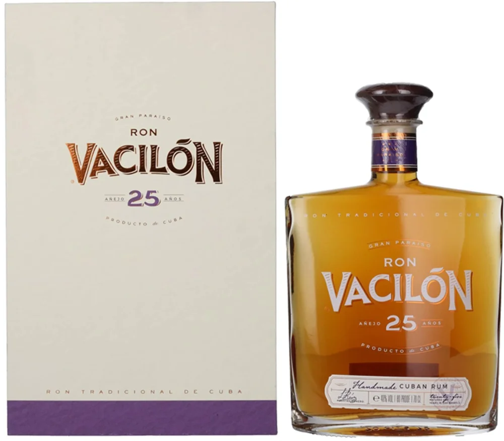 [DX7507] Rum VAcilon 25y Gran Paraiso poklon kutija 0,7 L