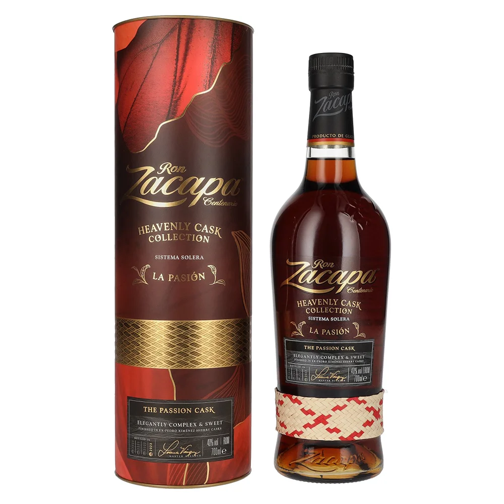 [DX8012] Rum Zacapa Centenario SISTEMA SOLERA La Pasión Heavenly Cask Collection poklon kutija 0,7 L