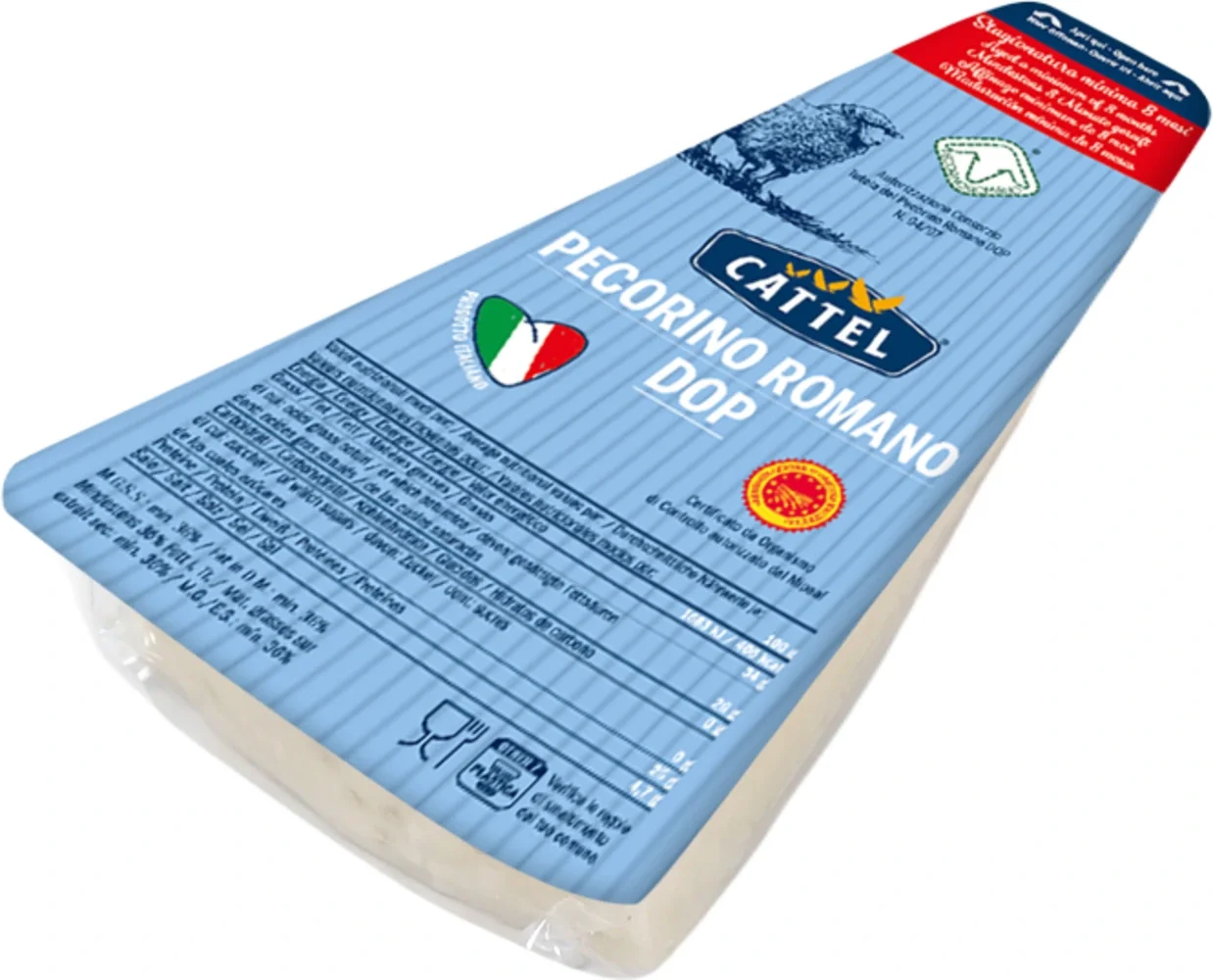 [DX8891] SIR PECORINO ROMANO DOP CATTEL 200g