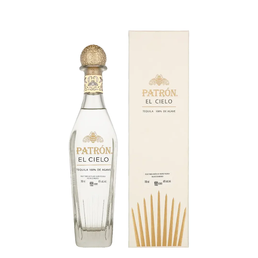 [DX11864] Tekila Patron El Cielo Prestige Silver poklon kutija 0,7 L
