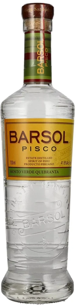 [DX6555] Vinjak Barsol PISCO MOSTO VERDE QUEBRANTA 0,7 L