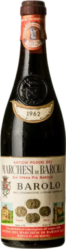 [DX4278] Marchesi di Barolo Barolo 1962 0,75 L
