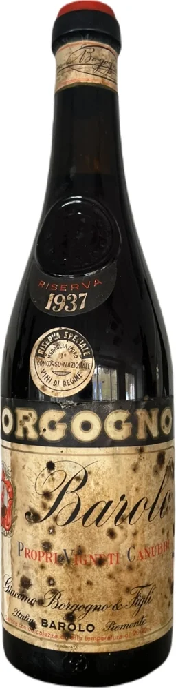 [DX8850] Giacomo Borgogno Barolo Riserva 1937 0,75 L