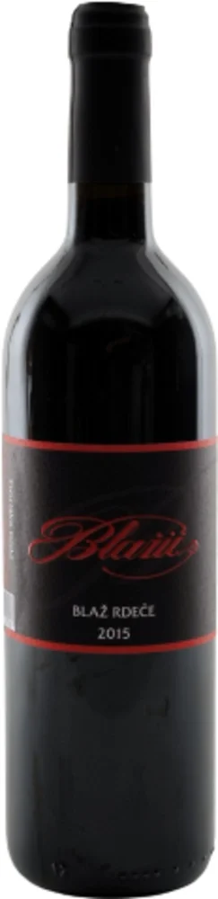 [DX3972] Blažič Blaž crveno 2019 0,75 L