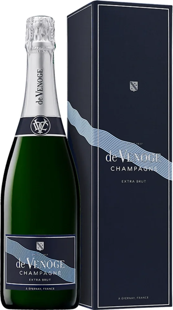[DX3542] Champagne De Venoge Cordon Bleu Extra Brut poklon kutija 0,75 L
