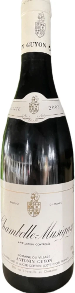 [DX2443] Antonin Guyon Chambolle-Musigny 2003 0,75 L