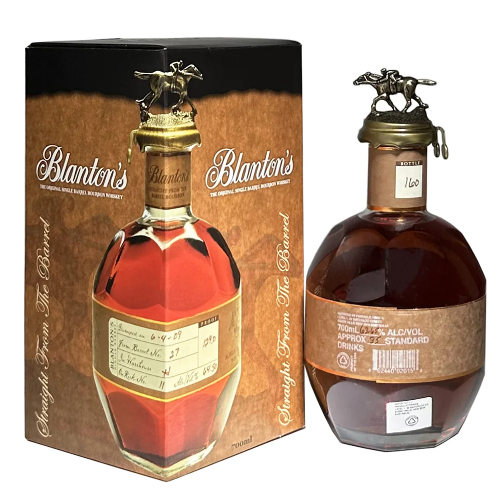[DX5496] Američki viski Blanton's Single Barrel Dumped 2019 64,50% poklon kutija 0,7 L