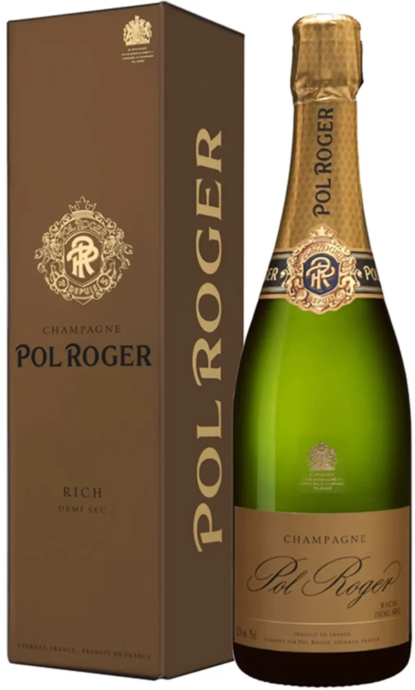 [DX8588] Champagne Pol Roger Demi-sec Rich poklon kutija 0,75 L