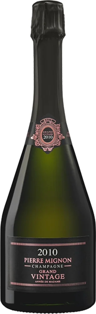 [DX1103] Champagne Pierre Mignon Grand Vintage Rose Annee de Madame 2015 0,75 L