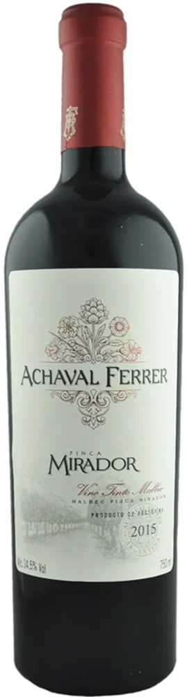 [DX5833] Achaval Ferrer Finca Mirador Malbec 2015 0,75 L
