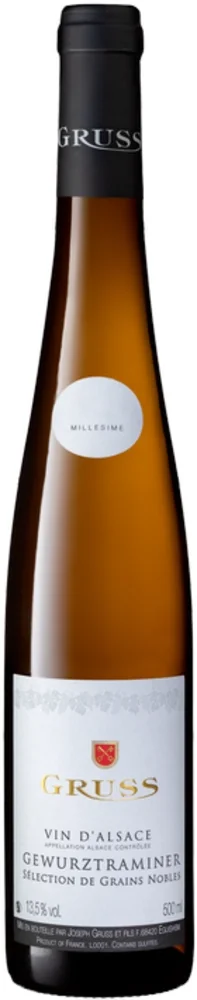 [DX9553] Domaine Gruss Gewurztraminer Selection de Grains Nobles 0,5 L