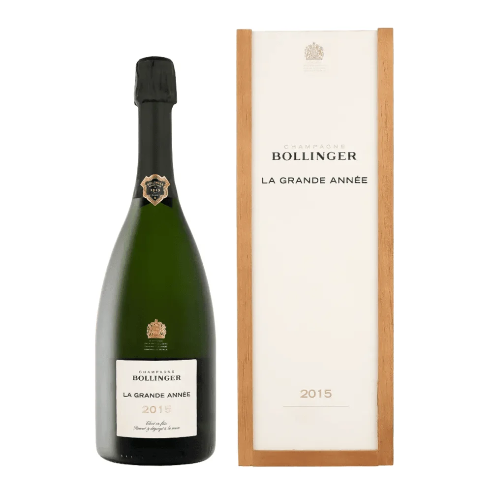 [DX8911] Champagne Bollinger La Grande Annee 2015 + WB 0,75 L