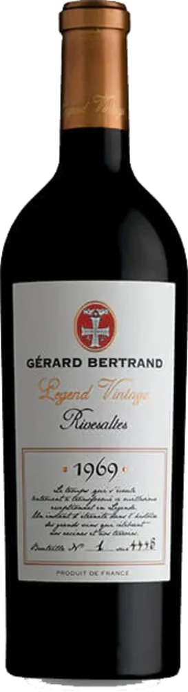 [DX7476] Gerard Bertrand Legende Vintage Rivesaltes 1969 0,75 L