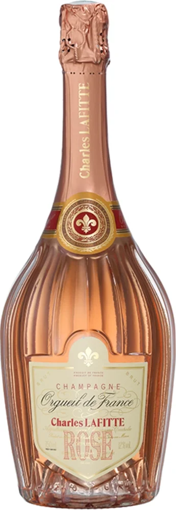 [DX2416] Champagne Charles Lafitte Orgueil De France Rose 0,75 L