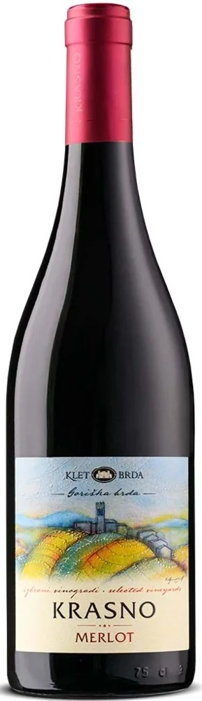[DX1546] Klet Brda Merlot Krasno 0,75 L
