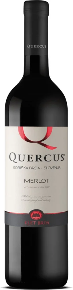 [DX5548] Klet Brda Merlot Quercus 0,75 L