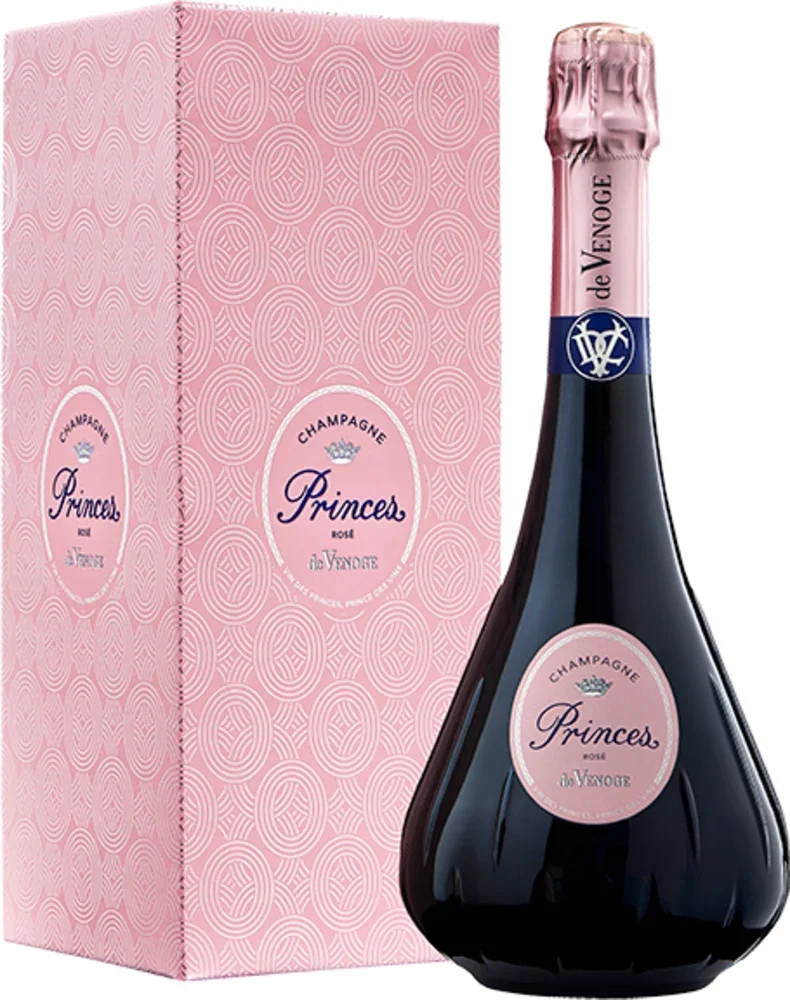 [DX4340] Champagne De Venoge Princes Rose poklon kutija 0,75 L