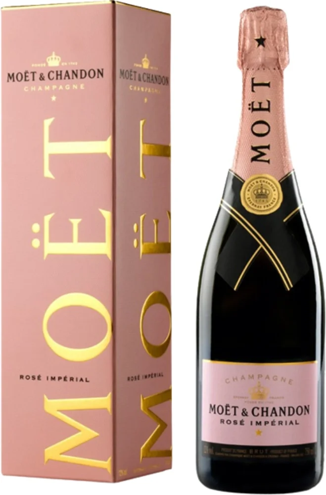 [DX5547] Champagne Rose Imperial Moët & Chandon poklon kutija 0,75 L