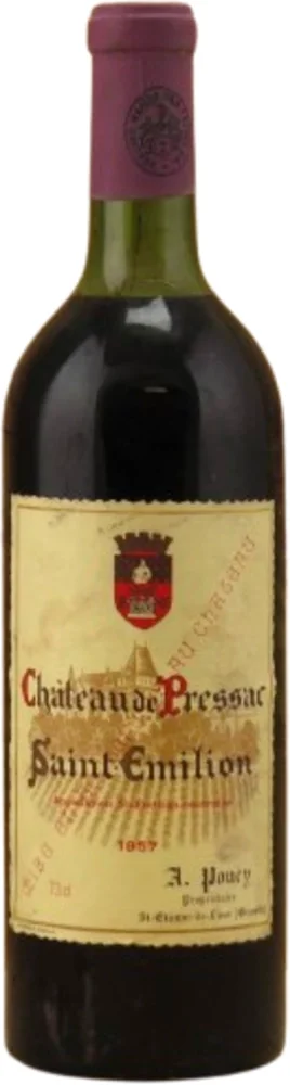 [DX4406] Chateau de Pressac Saint-Emilion Grand Cru 1957 1,5 L