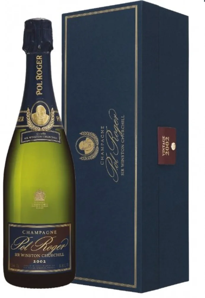 [DX912] Champagne Pol Roger Sir Winston Churchill Brut 2002 poklon kutija 0,75 L