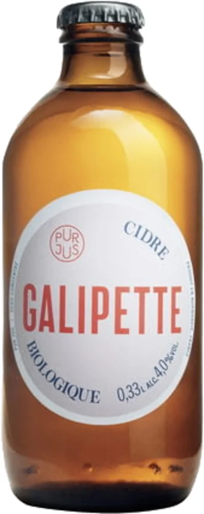 [DX5613] Cider Galipette Cider BIOLOGIQUE 0,33 L