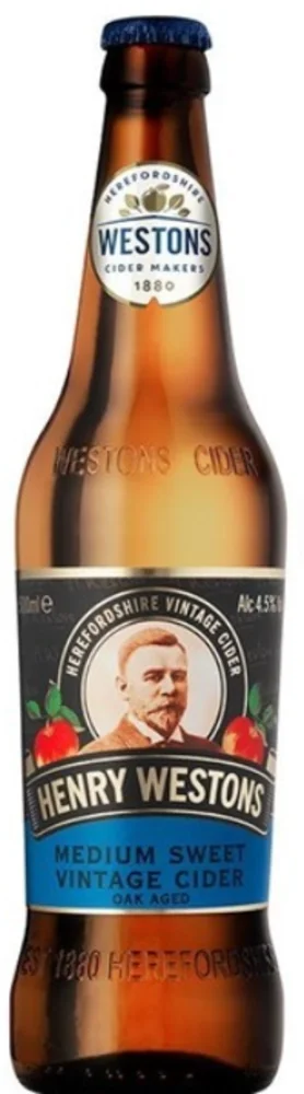 [DX373] Cider Henry Westons Medium Sweet STK 0,5 L