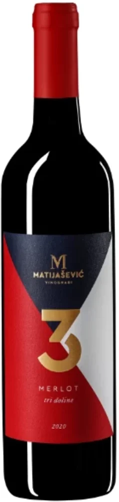 [DX9881] Matijaševič Vinogradi Tri doline 2020 0,75 L