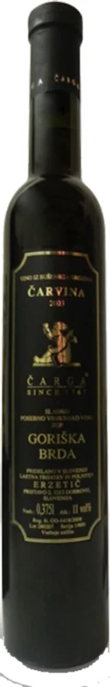 [DX7036] Čarga Čarvina, slatko vino 2008 0,375 L