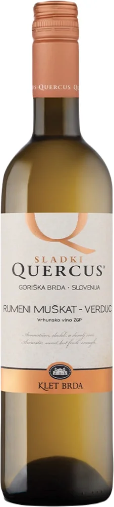 [DX7909] Klet Brda Žuti muškat - Verduc Quercus 0,75 L