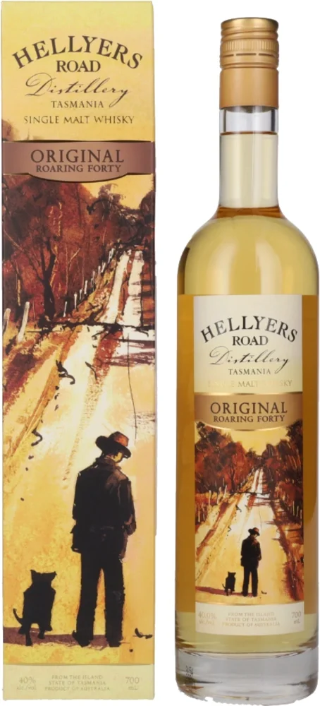 [DX1906] Viski Hellyers Road Original Tasmania single malt poklon kutija 0,7 L