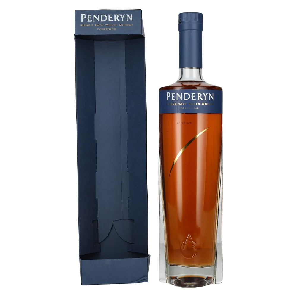 [DX7180] Viski Penderyn Port wood Single cask Welsch poklon kutija 0,7 L