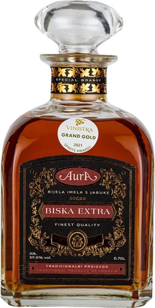 [DX7380] Voćna rakija Biska Extra Aura 0,7 L