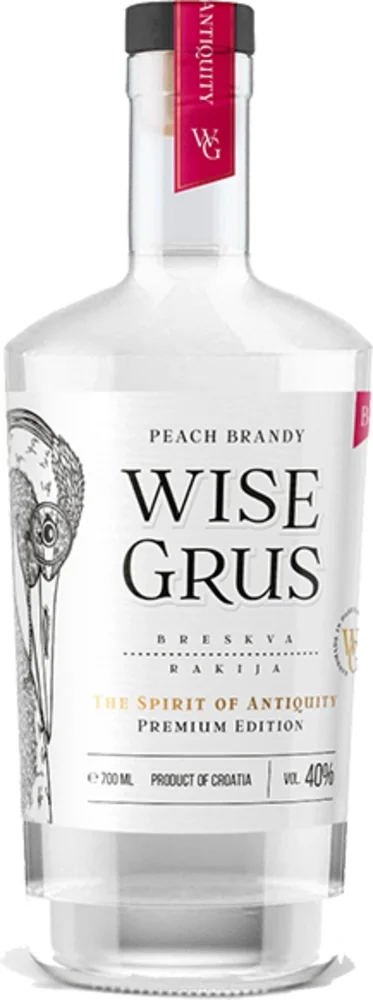 [DX7698] Voćna rakija Breskva rakija Wise Grus 0,7 L