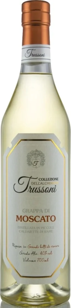 [DX201] Voćna rakija Grappa di Moscato gialla Collezione dell'Alchimista Trussoni 0,7 L