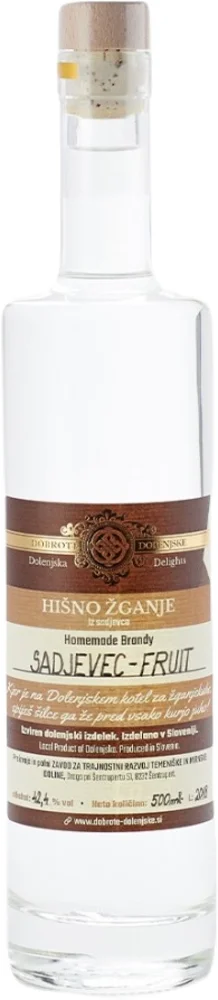 [DX5073] Voćna rakija Sadjevec Dobrote Dolenjske 0,5 L
