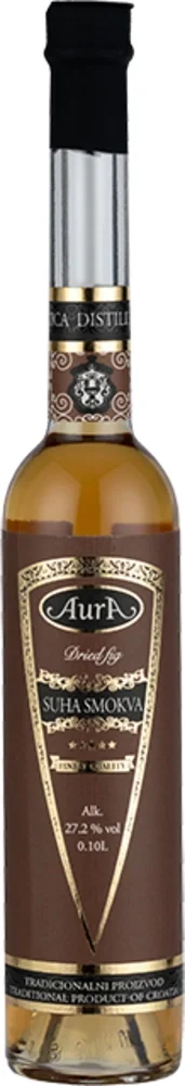 [DX6637] Voćna rakija Suha Smokva (suha smokva) Aura 0,1 L