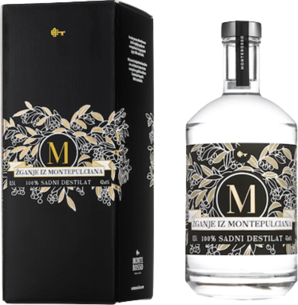 [DX2708] Voćna rakija iz grozdja montepulciano Monterosso poklon kutija 0,5 L