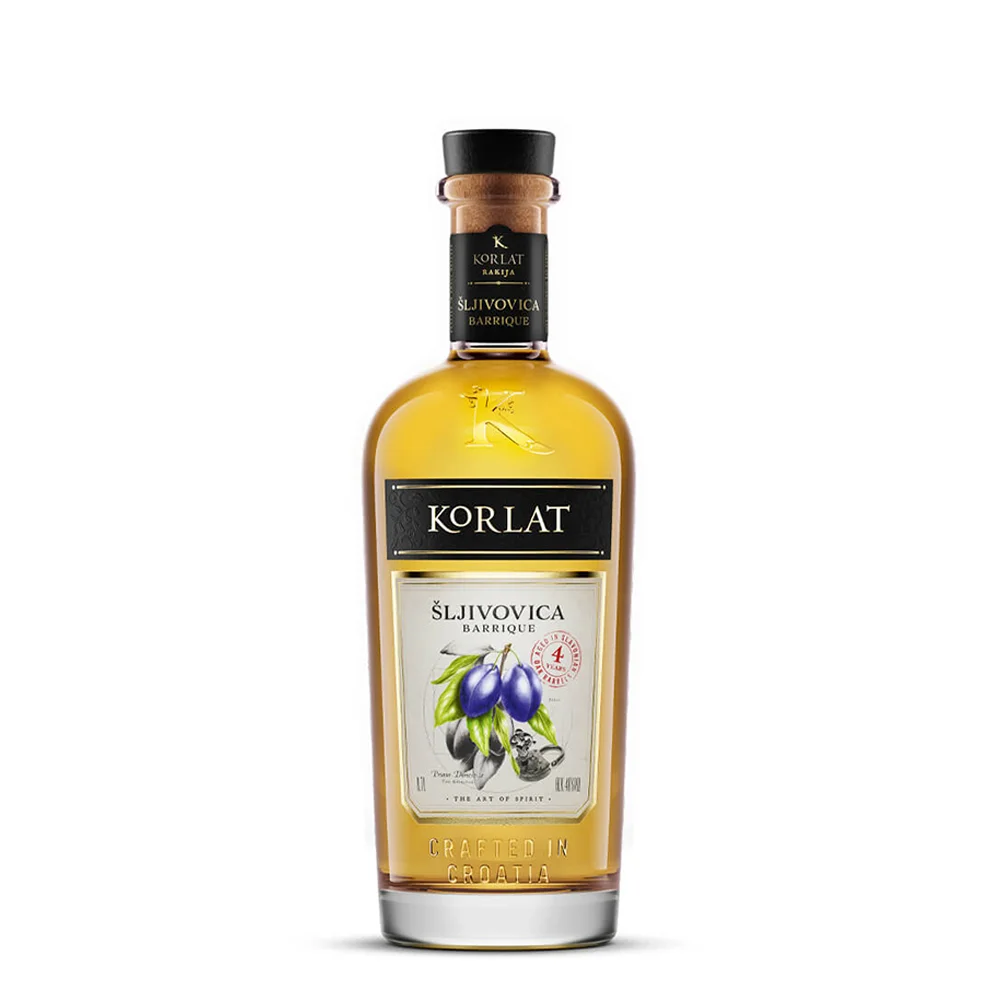 [DX2871] Voćna rakija Šljivovica Barrique 4yo Korlat 0,7 L