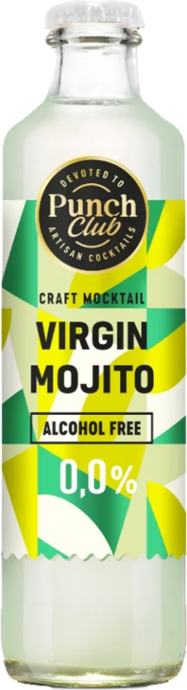 [DX8968] Cocktail Bezalkoholni Virgin Mojito 0.0% Punch Club 0,25 L