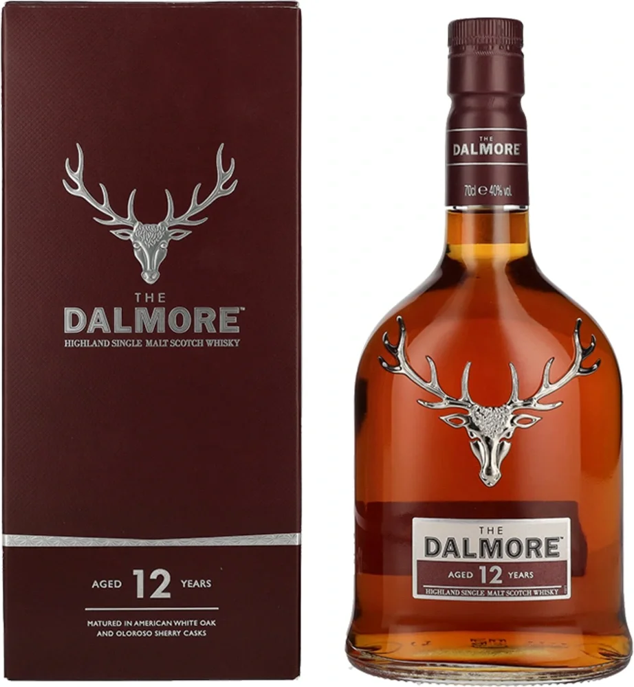 [DX5249] Škotski viski 12 Years Old Highland Single Malt The Dalmore poklon kutija 0,7 L